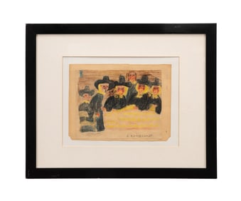 JUSTIN MCCARTHY, 'A. REMBRANDT', MM ON PAPER