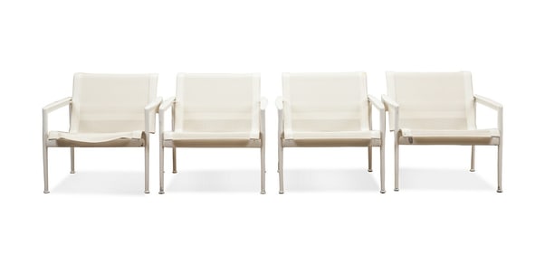 RICHARD SCHULTZ, 1966 COLLECTION, 4 DINING CHAIRS