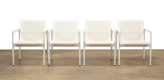 RICHARD SCHULTZ, 1966 COLLECTION, 4 LOUNGE CHAIRS