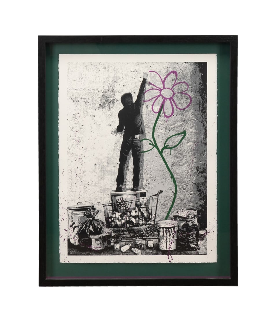 MR. BRAINWASH, 'ETERNITY' 2013 FIGURAL SCREENPRINT (1 of 4)