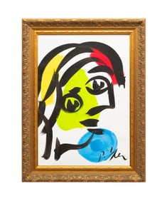 PETER KEIL, ABSTRACT PORTRAIT, P/P