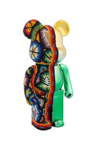 R. WOLFRYD (CHROMA), 'BEAR BRICK' RADIO SCULPTUR
