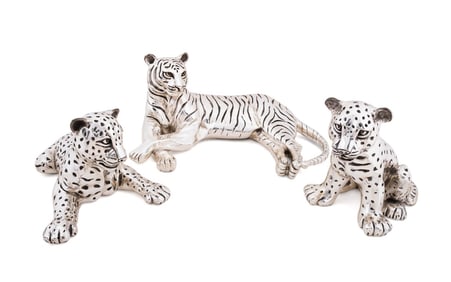 RICARDO DEL RIO FOR D'ARGENTA, 3 SILVER TIGERS