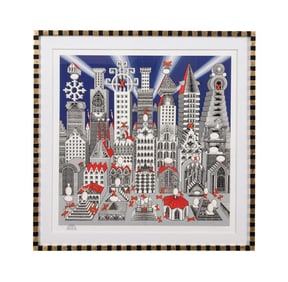 PEDRO FRIEDEBERG 'CIUDAD DE UN MILLION...' PRINT