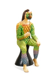SERGIO BUSTAMANTE 'BIRDMAN' LARGE SCULPTURE, 1/25
