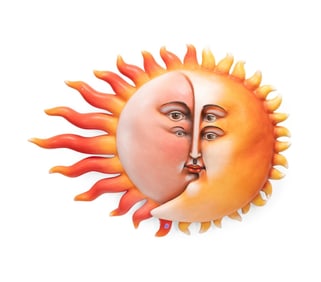 SERGIO BUSTAMANTE, 'SOL ECLIPSE' SCULPTURE, 84/100