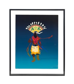 J. NIETO 'APACHE MOUNTAIN SPIRIT DANCER' PRINT