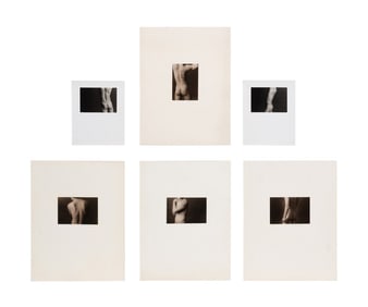 HARRIET LEIBOWITZ, SIX FIGURAL B&W PHOTOGRAPHS