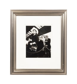 STEVE SCHAPIRO, 1963 J. KENNEDY IN DC, B&W PHOTO