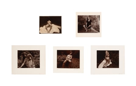 JOHN MCWILLIAMS, FIVE FIGURAL B&W PHOTOGRAPHS
