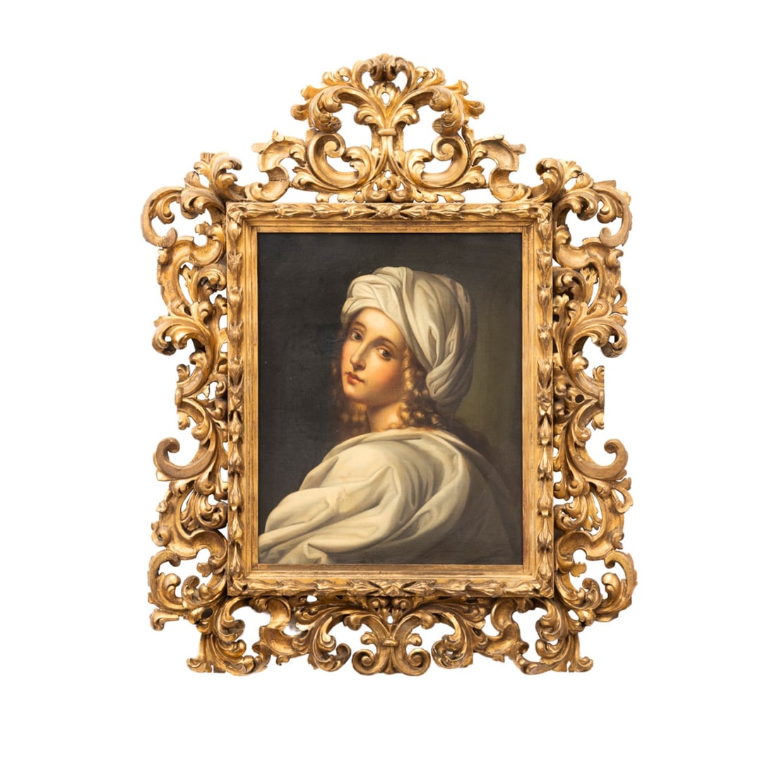 AFTER GUIDO RENI, PORTRAIT OF BEATRICE CENCI, OIL