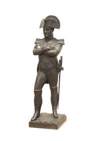 EMILE GUILLEMIN NAPOLEON BONAPARTE STANDING BRONZE