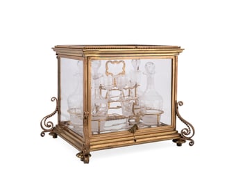 19TH C. NAPOLEON III GILT BRONZE TANTALUS