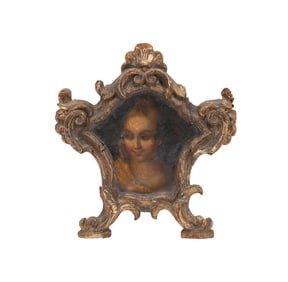 CONTINENTAL SCHOOL, PORTRAIT OF YOUNG WOMAN, O/C