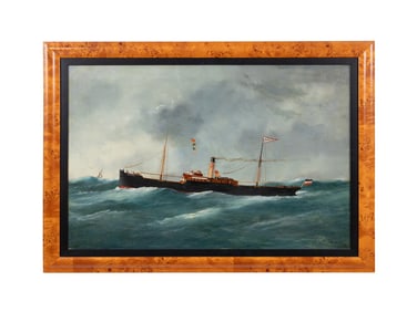 EDOUARD ADAM I, 'ARIADNE' STEAM SHIP, 1907 OIL