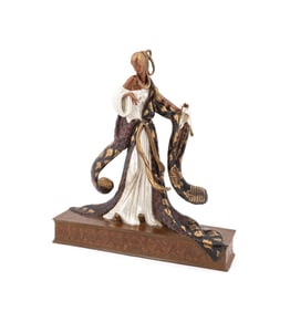 ERTE, 'RIGOLETTO' BRONZE SCULPTURE, 206/375