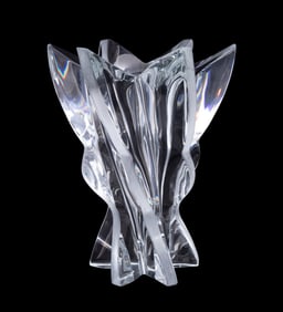MARC LALIQUE FOR LALIQUE 'EVEREST' VASE, 2/99