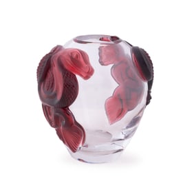 LALIQUE COLLECTOR'S EDITION 'DRAGON' VASE, 24/99