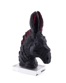 BERNADETTE NELL FOR DAUM 'SANCHO' SCULPTURE, 4/25