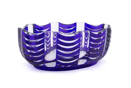 BACCARAT LIMITED EDITION CRYSTAL JARDINIERE, 55/90