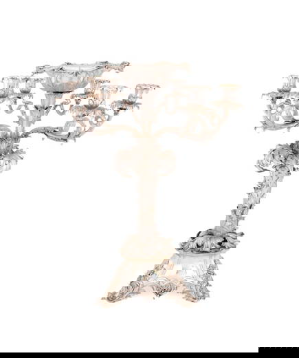 WILLIAM IV SILVER CANDELABRUM CENTERPIECE, 1837