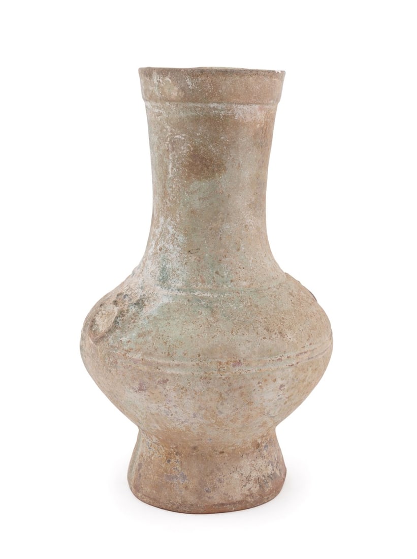 GREEN TERRA COTTA VASE (1 of 6)