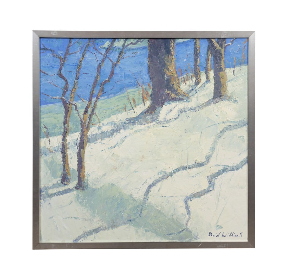 DAVID A. WILLIAMS, 'WINTER CREEK' LANDSCAPE O/C (1 of 7)