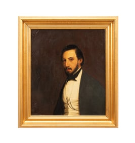 PORTRAIT OF GENTLEMAN, OIL, MANNER OF INMAN