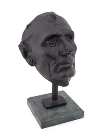ABRAHAM LINCOLN LIFE MASK, AFTER L.W. VOLK