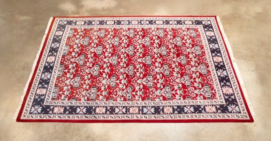 PERSIAN HAND-KNOTTED SULTANABAD RUG