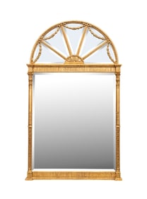 FRIEDMAN BROS. NEOCLASSICAL STYLE GILTWOOD MIRROR