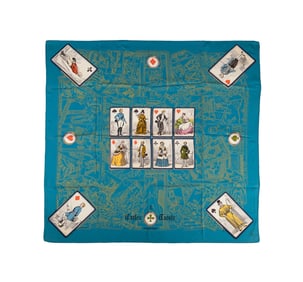 HERMES 'CARTES & TAROTS' SCARF, 1965