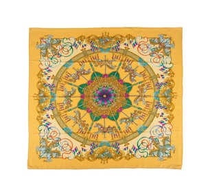 HERMES 'LUNA PARK' SCARF, 1993