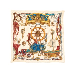 HERMES 'MUSEE' PLISSE SCARF, 1962
