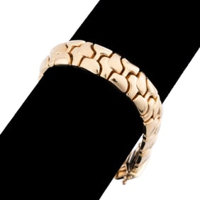 14K YELLOW GOLD LINK BRACELET