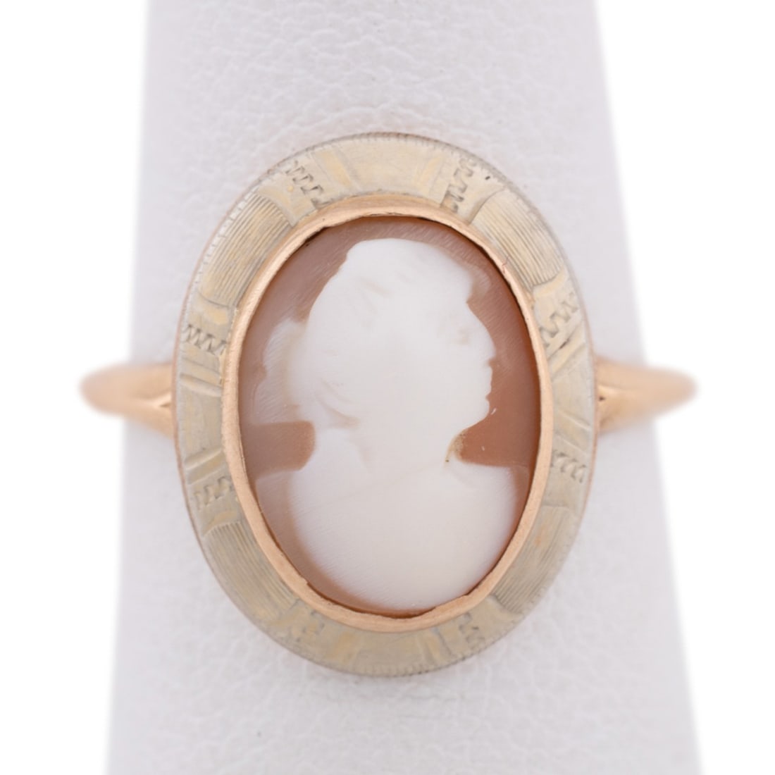 CAMEO 14K ROSE GOLD RING (1 of 6)