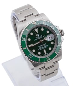 ROLEX HULK GREEN SUBMARINER OYSTER PERPETUAL 40MM
