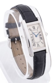 *CARTIER TANK AMERICAINE WRIST WATCH