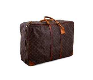 LOUIS VUITTON MONOGRAM CANVAS VINTAGE SUITCASE