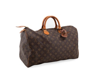 LOUIS VUITTON VINTAGE MONOGRAM CANVAS 'SPEEDY' 40