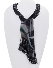 SOUTHWEST MULTI-STRAND MICRO-BEADED NECKLACE