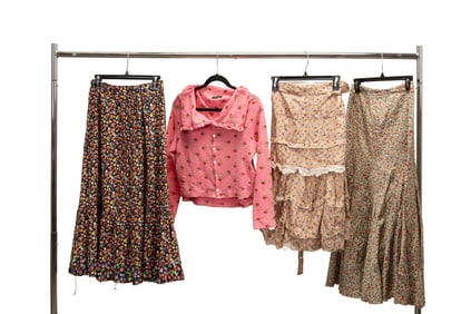 FOUR ASSORTED COMME DES GARCONS CLOTHING ITEMS