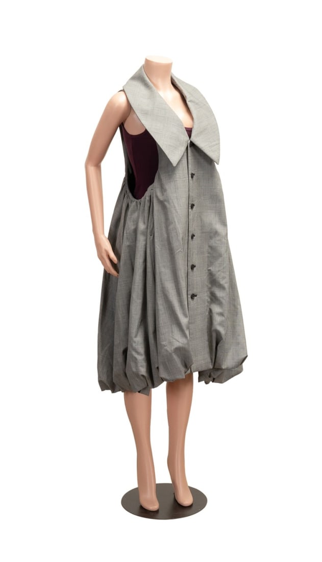 NOIR KEI NINOMIYA GLEN PLAID DRESS (1 of 7)