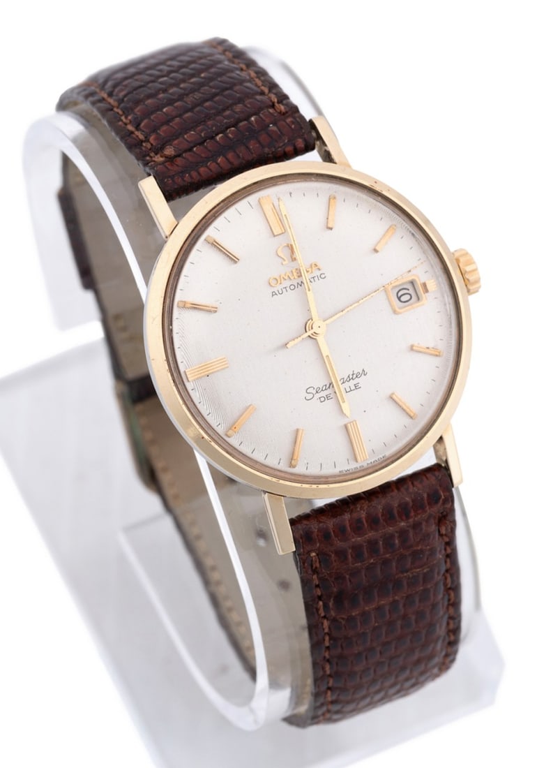 OMEGA SEAMASTER DEVILLE W/ LIZARD STRAP (1 of 9)