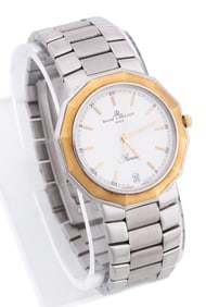 BAUME & MERCIER STAINLESS & 18K YG WATCH