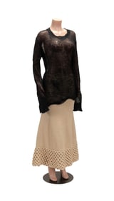 JUNYA WATANABE COMME DES GARCONS KNIT SKIRT & TOP