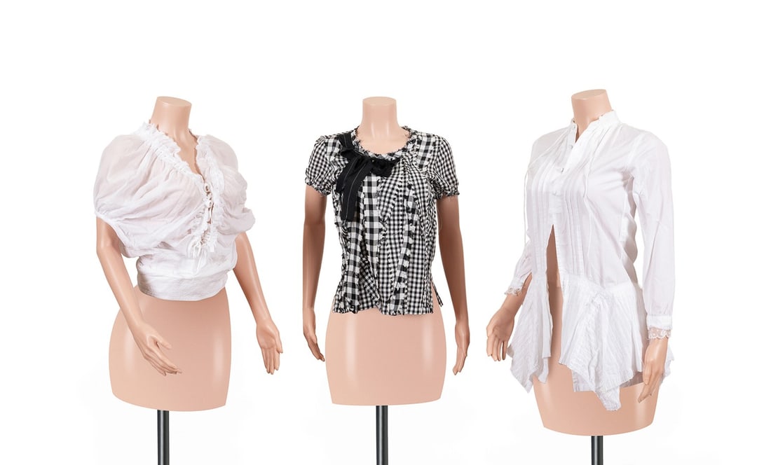 THREE ASSORTED COMME DES GARCONS TOPS (1 of 8)