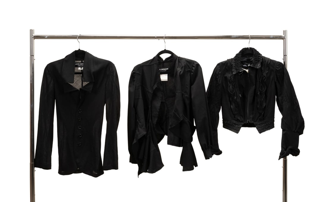 THREE JUNYA WATANABE CDG WOMEN'S BLACK JACKETS (1 of 5)