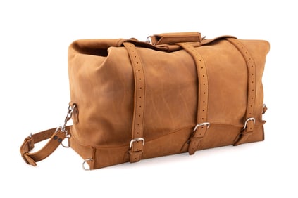 SADDLEBACK LEATHER 'WATERBAG' DUFFLE BAG