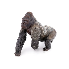 JAY STRONGWATER 'KONG' SILVERBACK GORILLA FIGURE